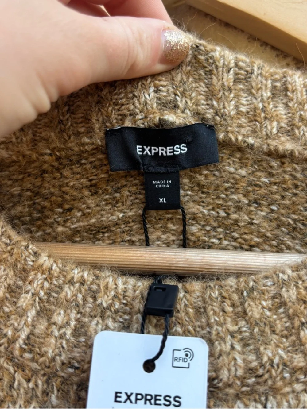 Express mens sweater NWT size x-large